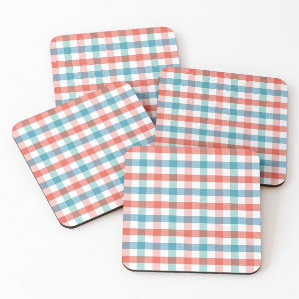 Artikelvorschau, Roter und blauer Picknick-Scheck entworfen und verkauft von the-outfoxed.