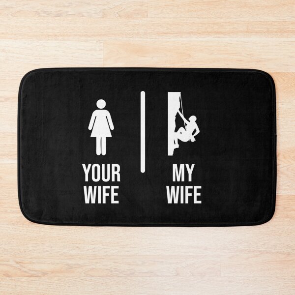 Item preview, Climbing Loving Wife: Perfect Valentines Day Gift for Husband designed and sold by AllGiftsYouNeed.