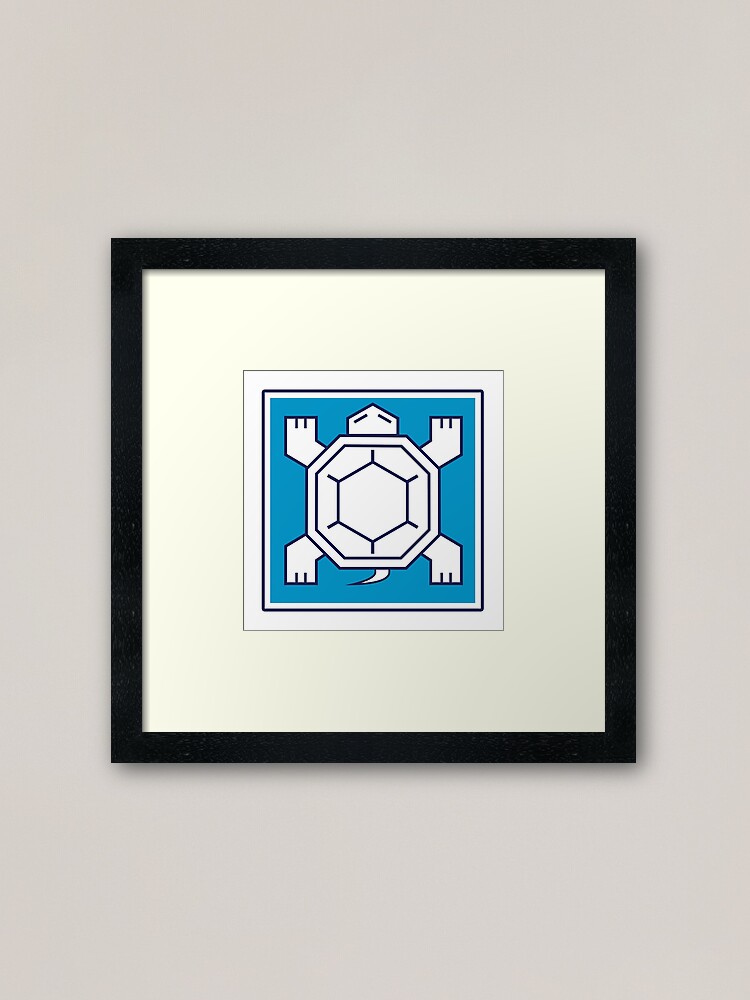 Kame Yu Framed Art Print By Fiestsaur Redbubble