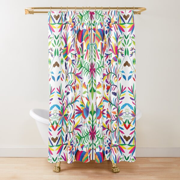 Otomi Colorful Shower Curtain