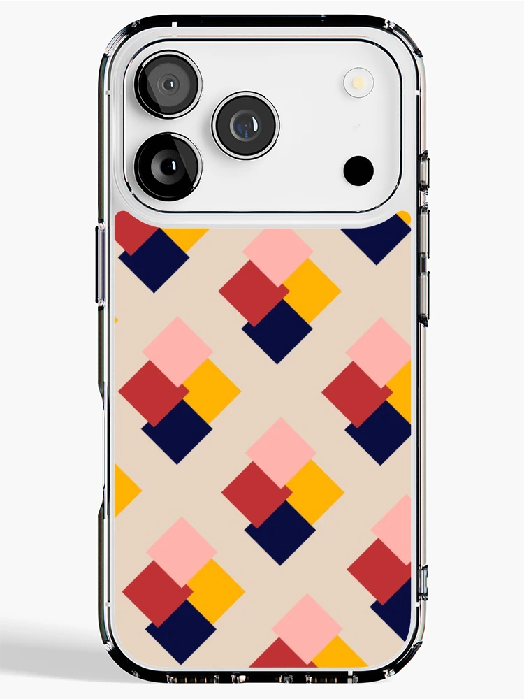Thumbnail 1 of 5, iPhone Case, Square up designed and sold by FunkyPattern.