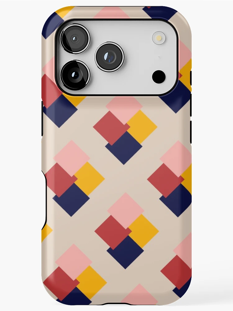 Thumbnail 1 of 4, iPhone Case, Square up designed and sold by FunkyPattern.