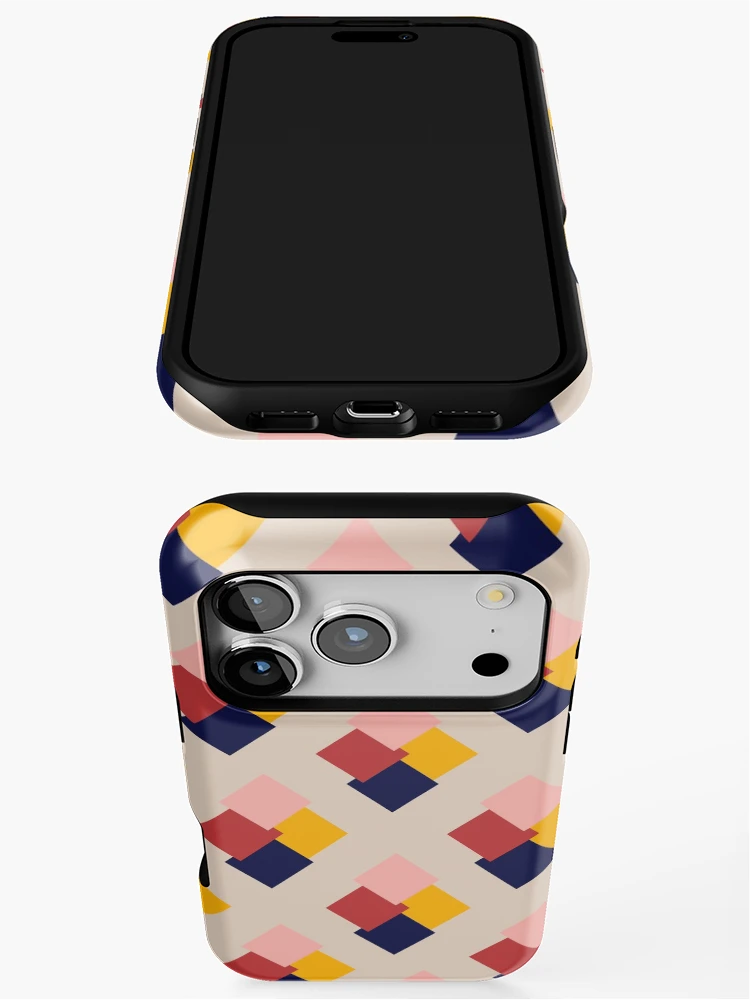 Thumbnail 3 of 4, iPhone Case, Square up designed and sold by FunkyPattern.