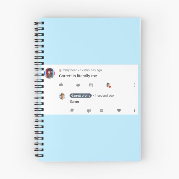 Item preview, Garrett Watts is Literally Me - Same designed and sold by bethmorgan17.