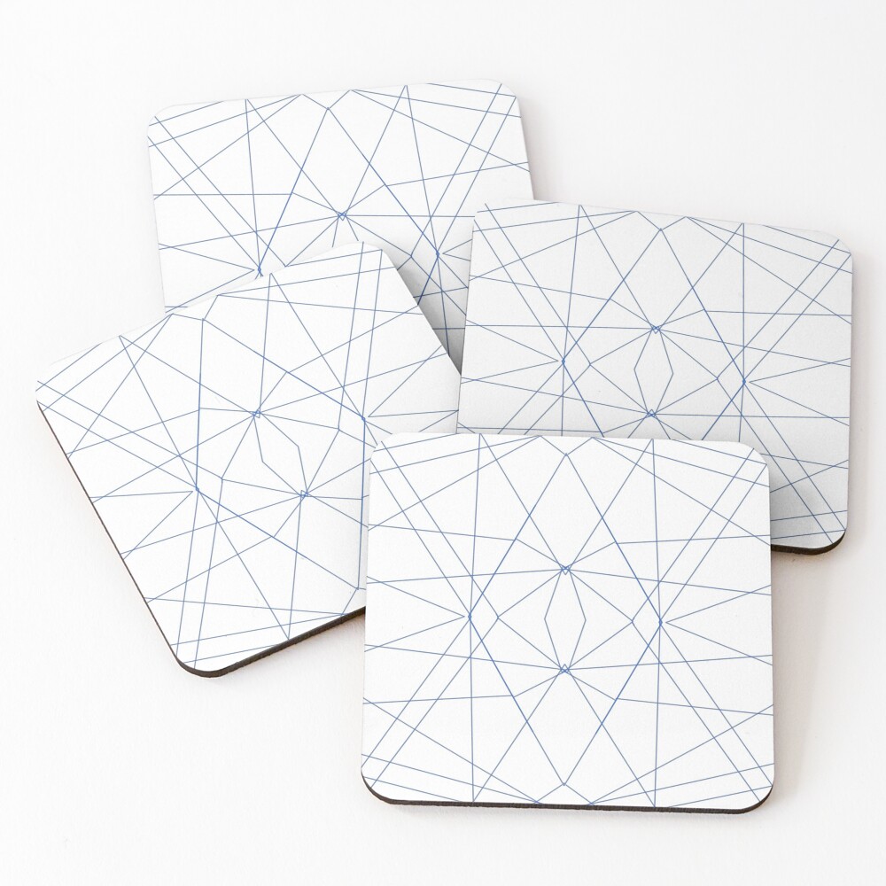 Item preview, Coasters (Set of 4) designed and sold by FunkyPattern.