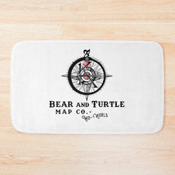 Item preview, Bear and Turtle Map Co. Logo (Alternate) - The Dark Tower designed and sold by Pinstripe Poltergeist.