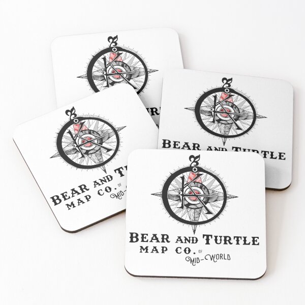 Item preview, Bear and Turtle Map Co. Logo (Alternate) - The Dark Tower designed and sold by Pinstripe Poltergeist.
