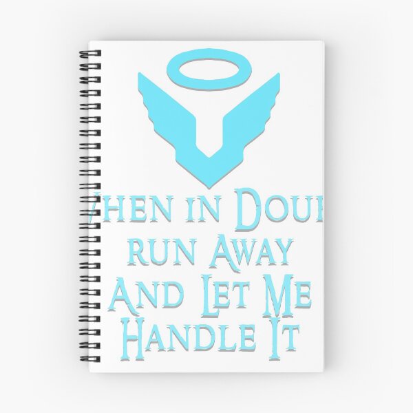 Item preview, When In Doubt - Blue Hawke Quote designed and sold by Deity Of Duality.