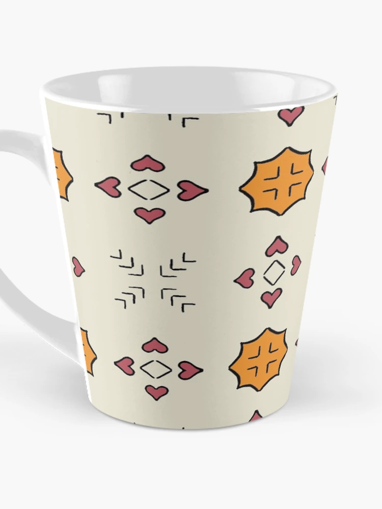 Thumbnail 3 of 4, Coffee Mug, Geometric Tile pattern designed and sold by FunkyPattern.