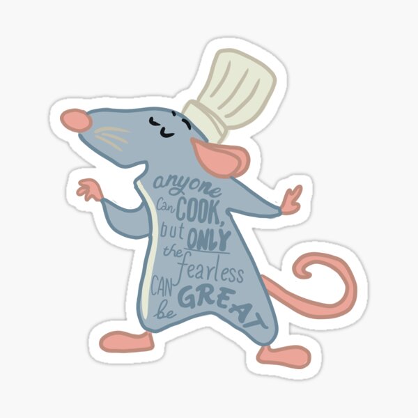 Quotable Rat Sticker