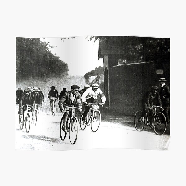 Vintage Tour de France 1903 First Race Poster