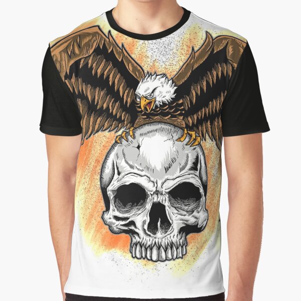 T-shirt Long Sleeve Skull Rock Chang Tattoo Glow in Dark Ghost Dragon Reaper Tee