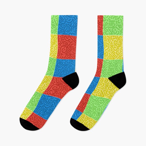 Item preview, Abstract Grid (worms) designed and sold by Mya Staubitzer.