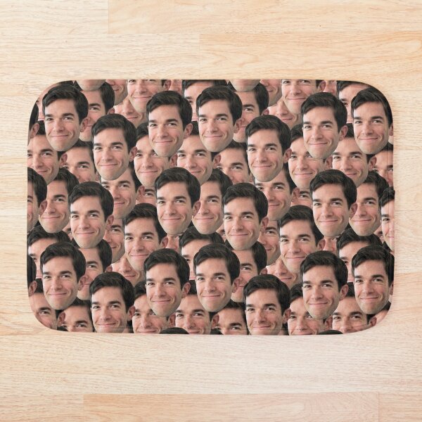 John Mulaney Pattern Bath Mat