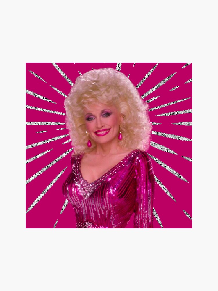 "Dolly Parton" Sticker by rae0010 | Redbubble