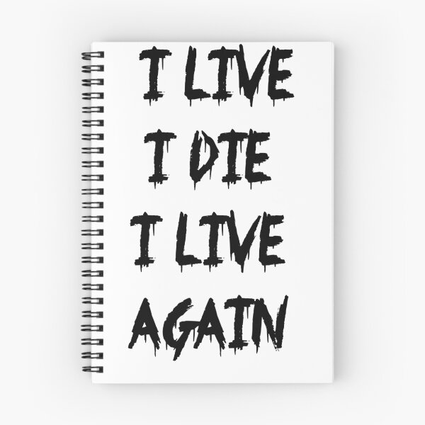 Item preview, I live I die designed and sold by Sam Whitelaw.