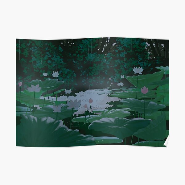 of ponds and rainy days Poster