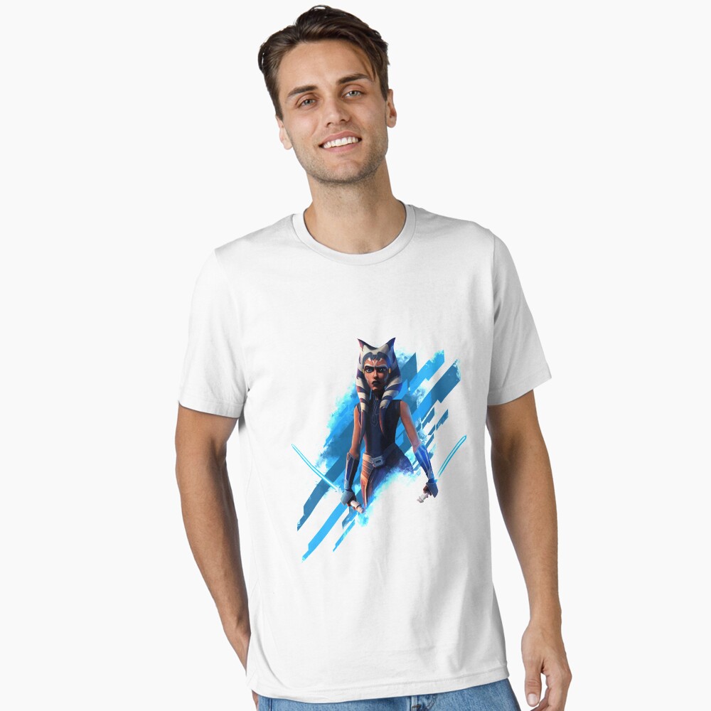 Vista previa del artículo con la obra «Camiseta esencial», diseñado y vendido por PeterSilver.