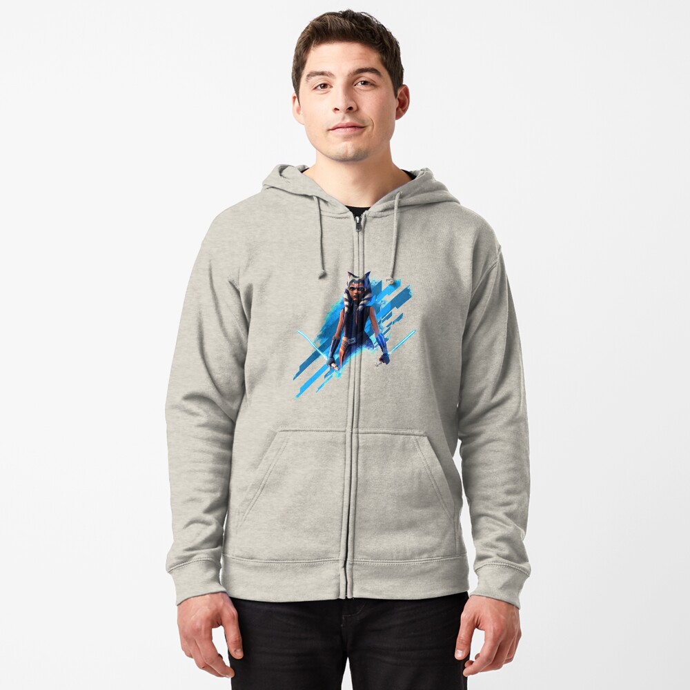 Vista previa del artículo con la obra «Sudadera con capucha y cremallera», diseñado y vendido por PeterSilver.