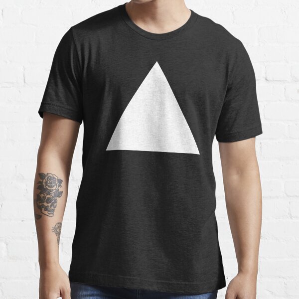 shirt with triangle cut out