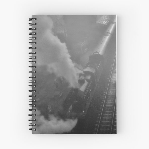 Item preview, Black & White Steam Train leaving station designed and sold by vkirbys.