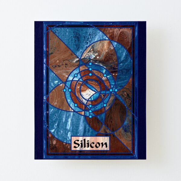 Element 14: Silicon Canvas Mounted Print