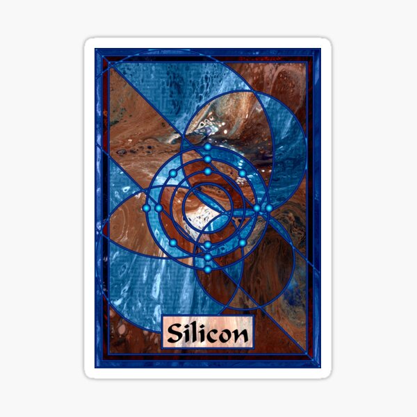 Element 14: Silicon Sticker