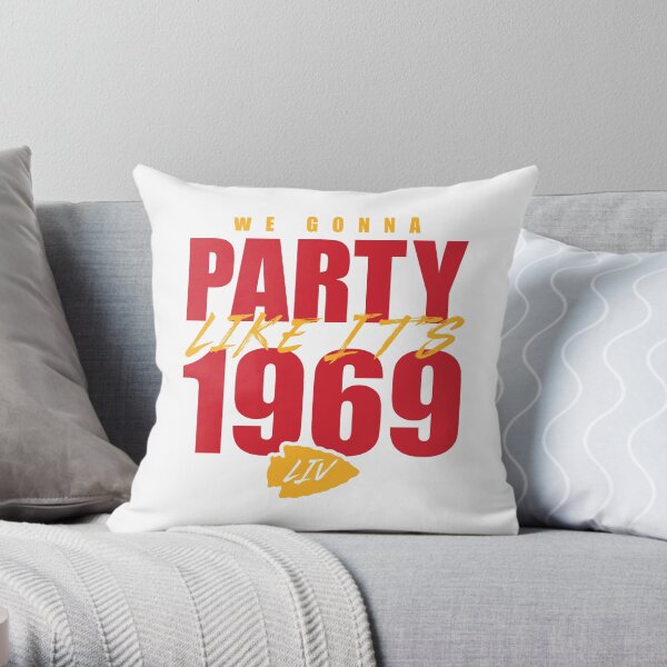 Kansas City - Party Like It's 1969 Throw Pillow