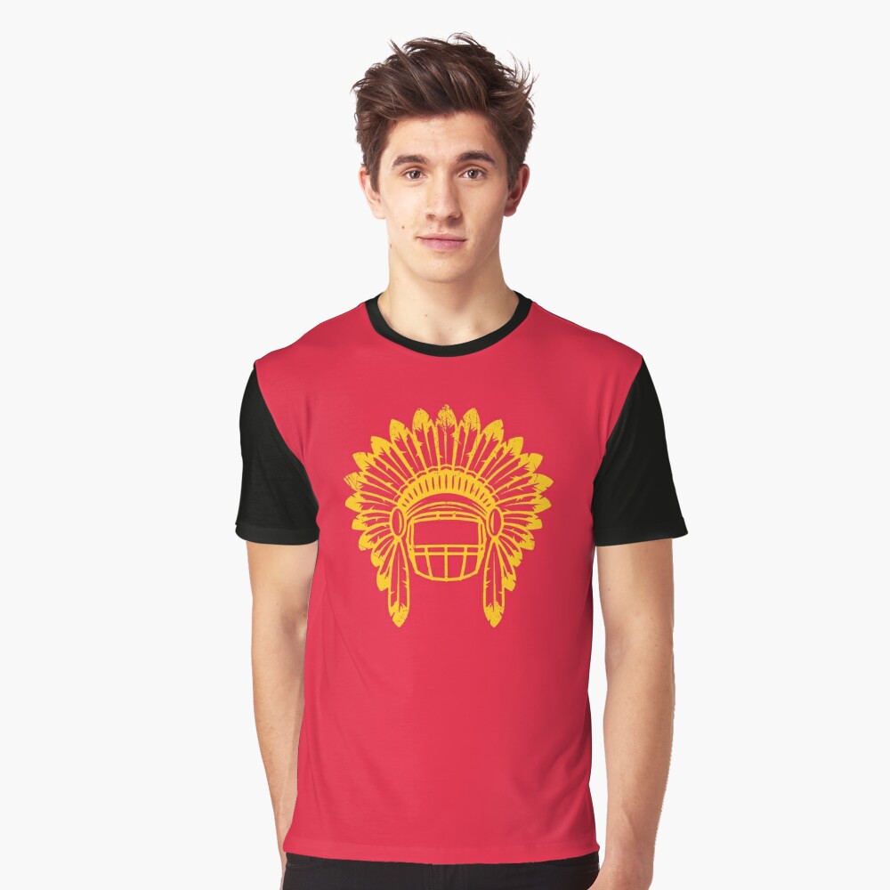 Chiefs Headdress - Red 1 Essential T-Shirt for Sale by SaturdayAC