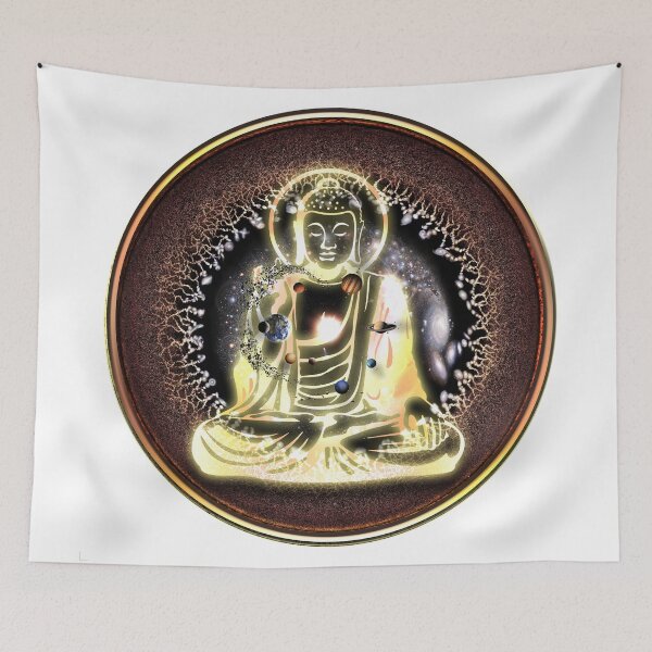 Item preview, The Buddha and the Universe designed and sold by Pablo Carlos Budassi.