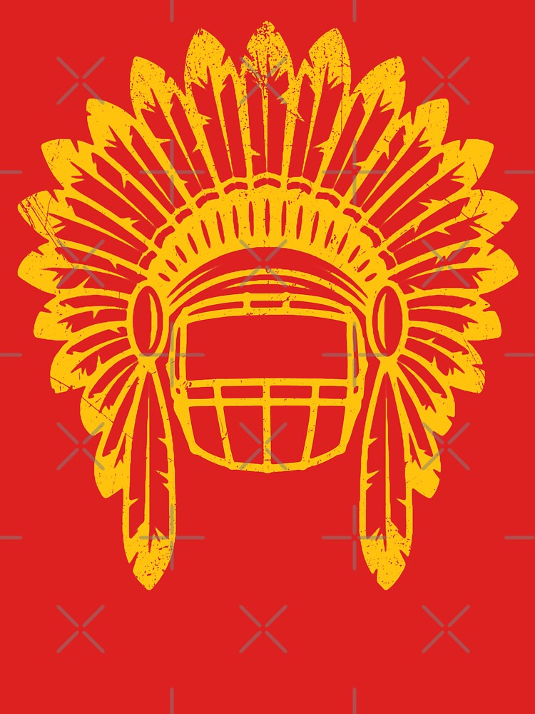 Chiefs Headdress - Red 1 Essential T-Shirt for Sale by SaturdayAC