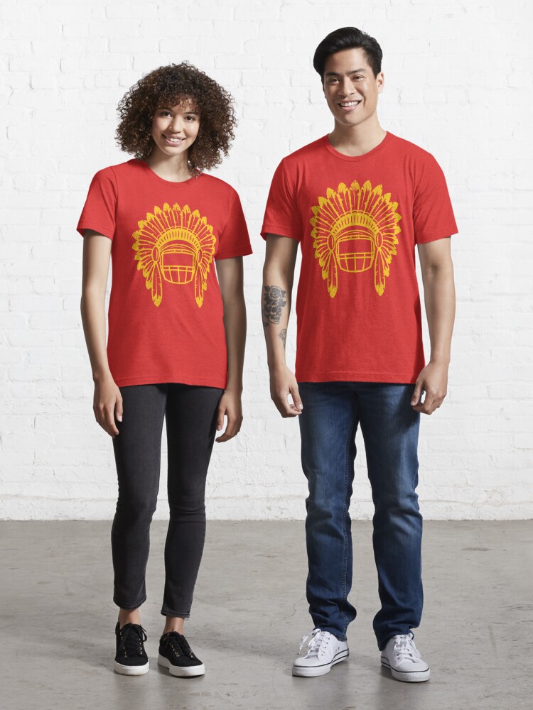 Chiefs Headdress - Red 1 Essential T-Shirt for Sale by SaturdayAC