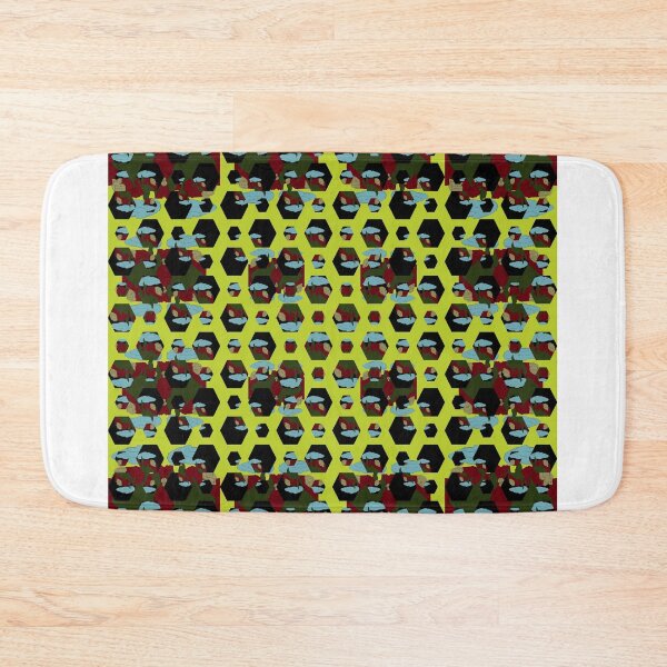 Item preview, Contained Sky Flame Hexagons designed and sold by LeilaBlackrose.