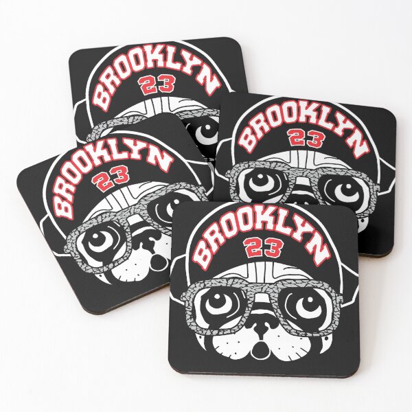 Item preview, Brooklyn Pug 23 Elephant Skin Glasses designed and sold by FireflyCreative.