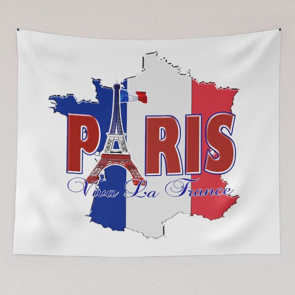 Item preview, Vive La France - Tour Eiffel - Paris, France designed and sold by Buckwhite.