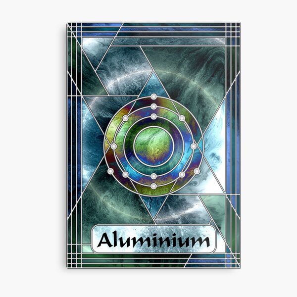 Aperçu de l'œuvre Élément 13 : Aluminium créée et vendue par Fluid Visions.