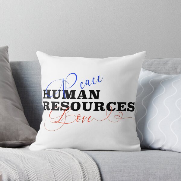Aperçu de l'œuvre Peace Love and Human Resources créée et vendue par ColorFlowArt.