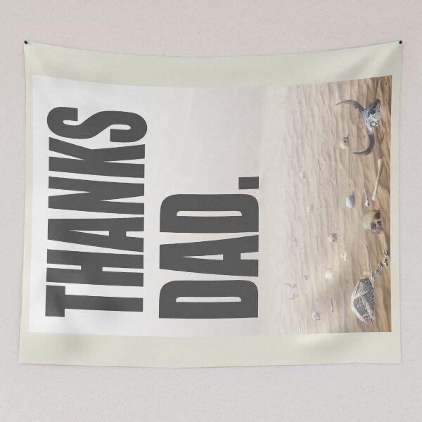 Item preview, Thanks Dad 01. Climate Change Poster. designed and sold by JulianFJones.