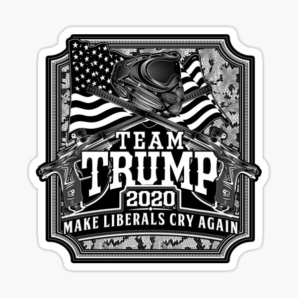 Vista previa del artículo con la obra «Paintball Airsoft Team Trump 2020», diseñado y vendido por javaneka.