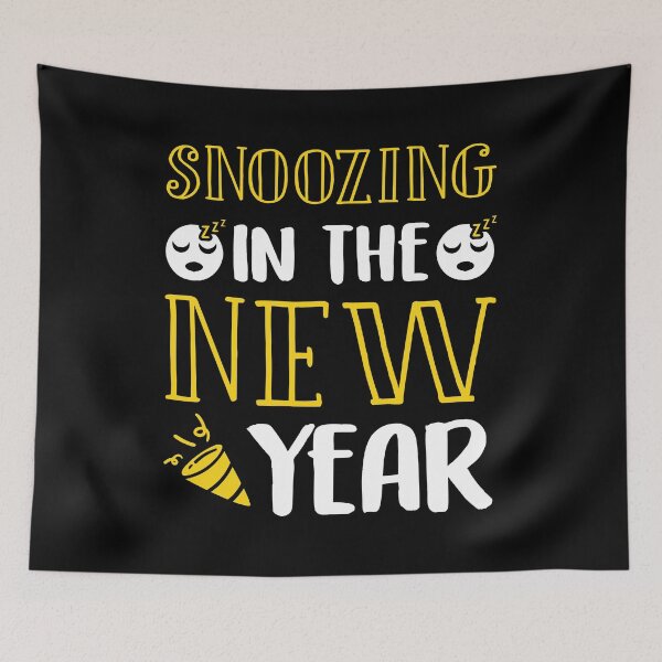 Item preview, 2020 New Year Snoozing In The New Year Pajama product designed and sold by RedmonsDesigns.