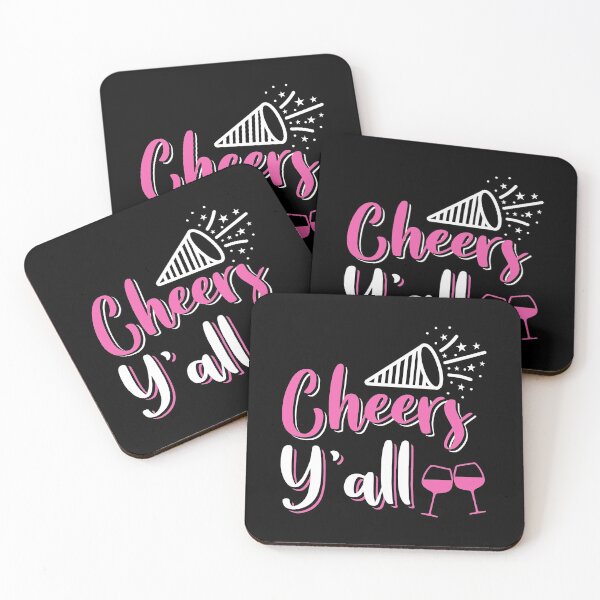 Item preview, Cheers Y'all 2020 New Years Wine Lovers design designed and sold by RedmonsDesigns.