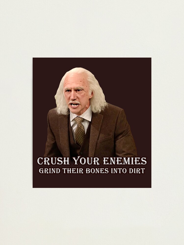 Mr. Parnassus Grind Your Enemies into the Dirt Quote Adam Driver  Throw  Pillow for Sale by goon-squad