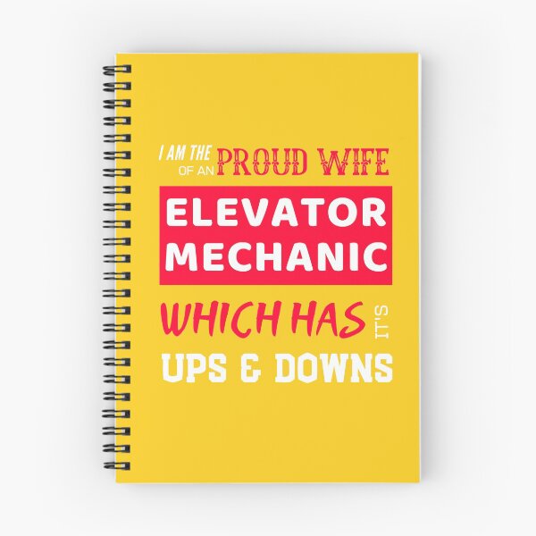 Item preview, Proud Wife of an Elevator Mechanic designed and sold by HappySchnapper.