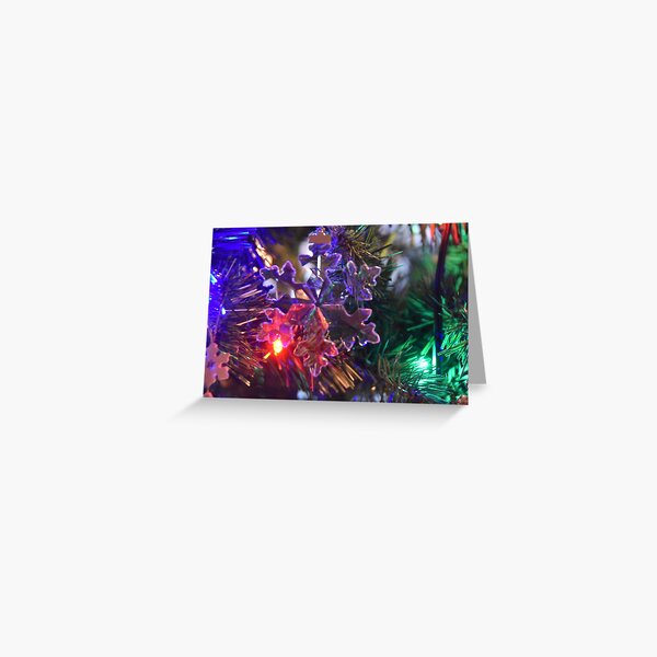Kathleen's Ornament - SnowFlake Greeting Card