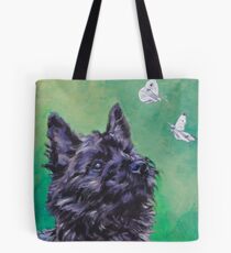 Cairn Terrier Fine Art Painting Tote Bag