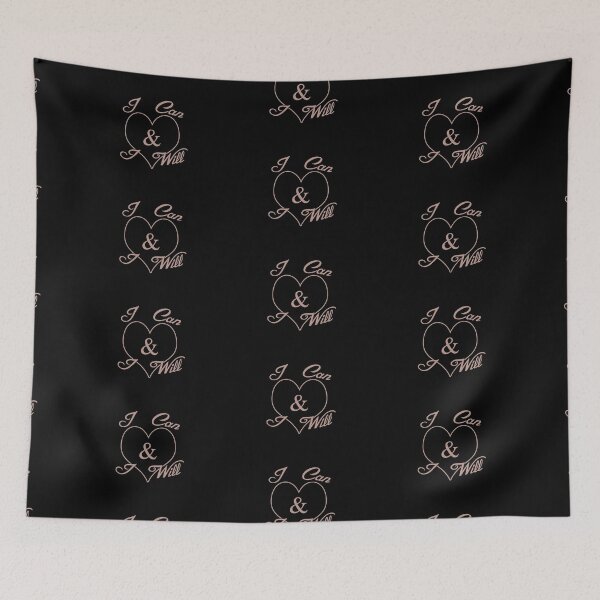 Item preview, I Can, I will - Black Heart designed and sold by Nicky C.