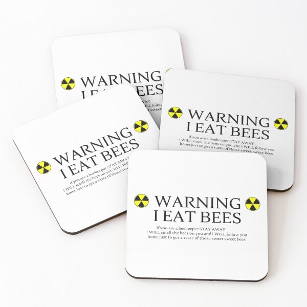 Item preview, I EAT BEES, BEEKEEPERS STAY AWAY designed and sold by ohdangapossum.