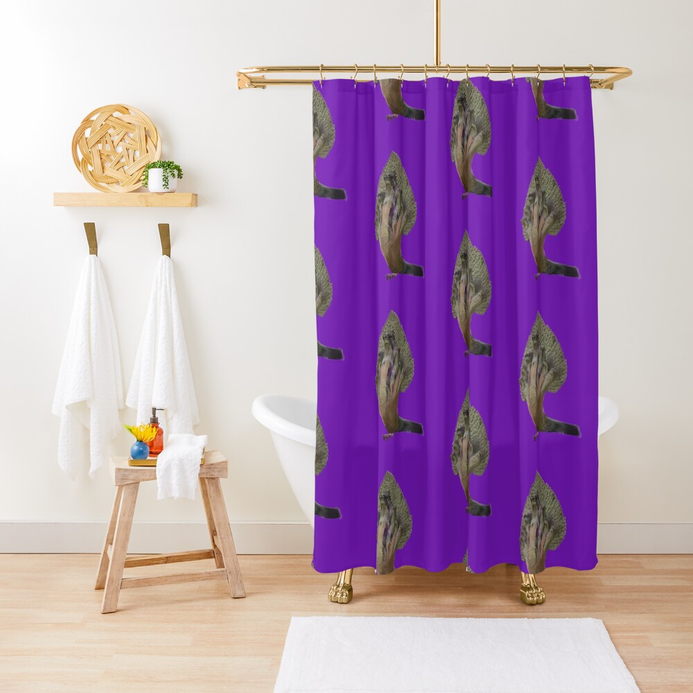 Angkor Wat's Seven Headed Naga Shower Curtain