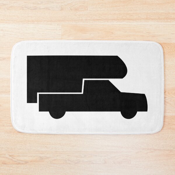 Item preview, Vintage Truck Camper - Black and White designed and sold by Jon Mardin.