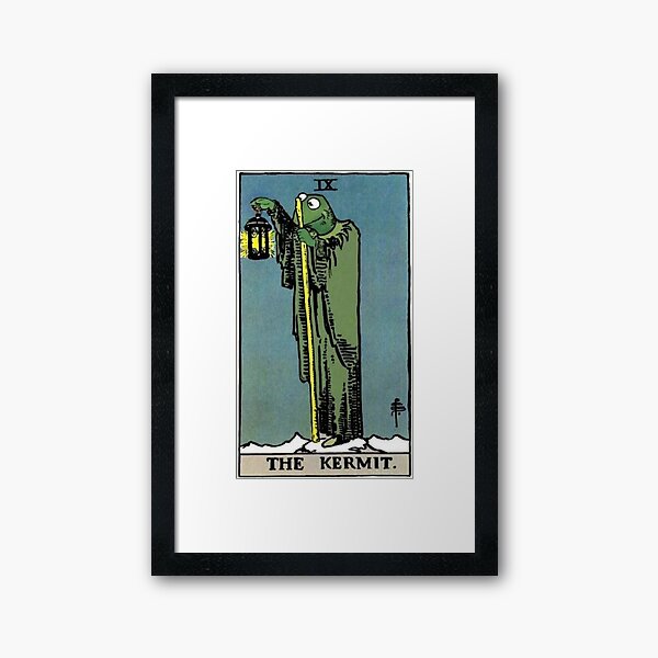 Item preview, The Kermit Tarot designed and sold by Manafestation.